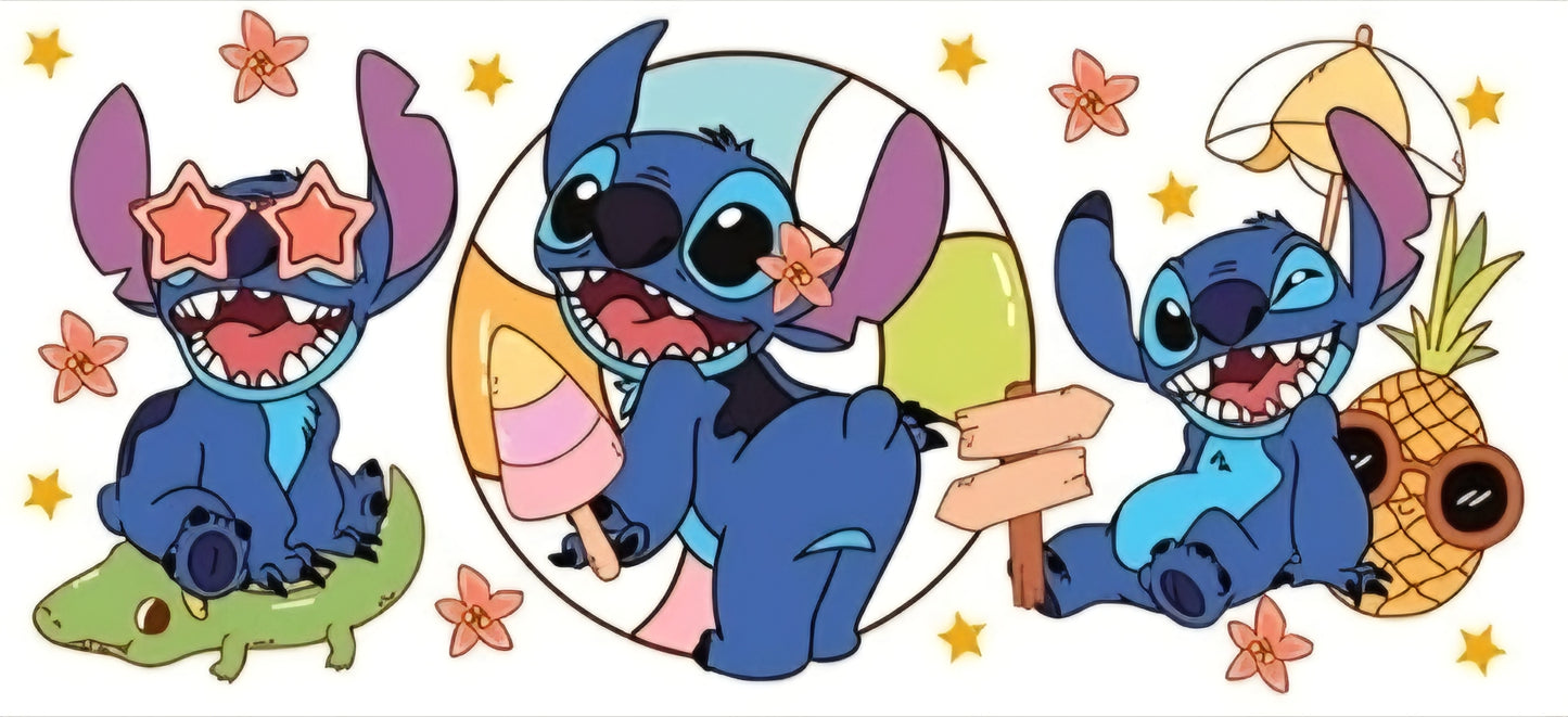 Stitch at the Beach