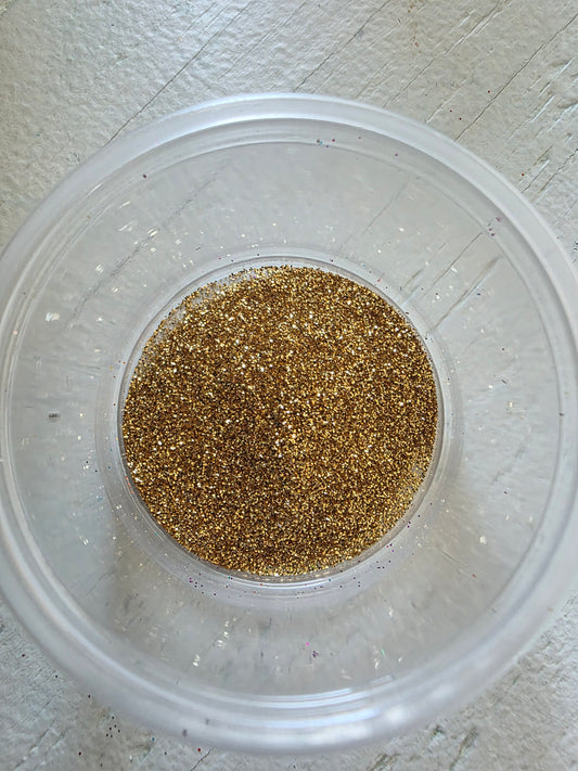 Gold fine glitter