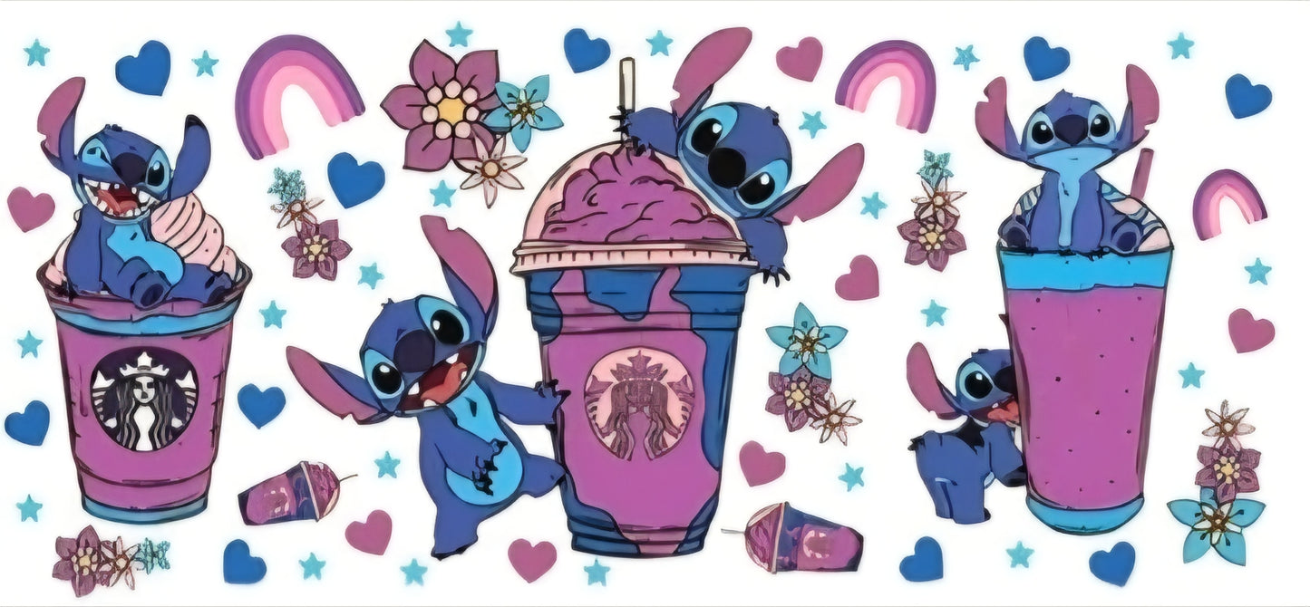 stitch purple blue