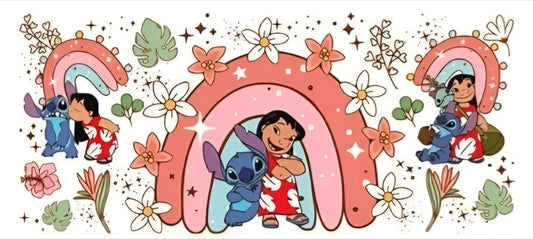 Lilo stitch rainbow